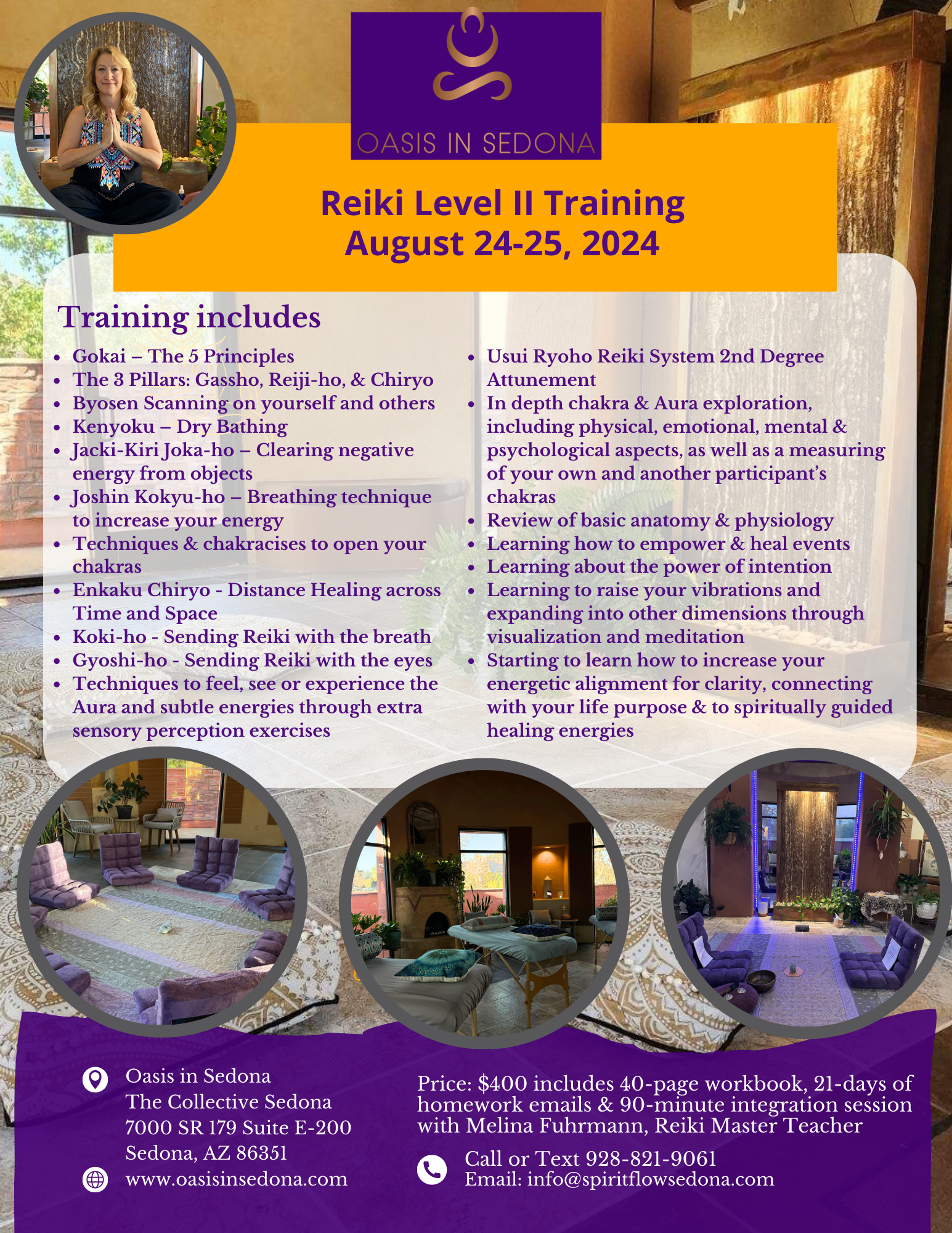 Reiki Level 2 Sedona