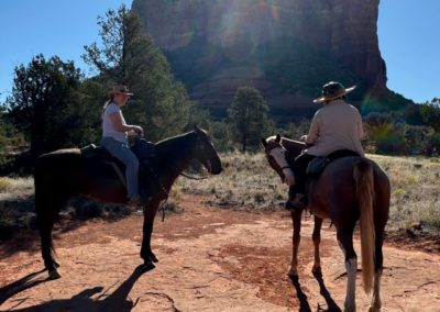 Horsebacking riding in Sedona
