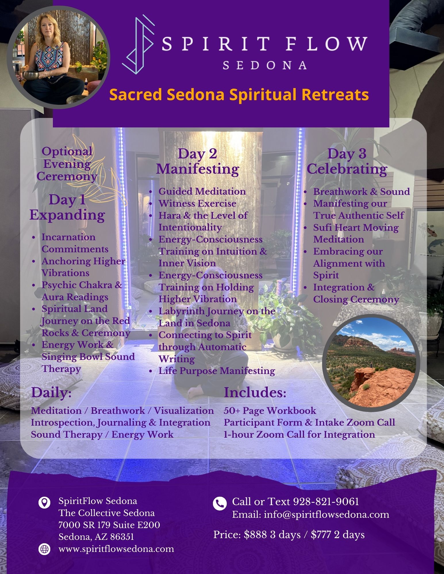 Sedona spiritual retreats 2025