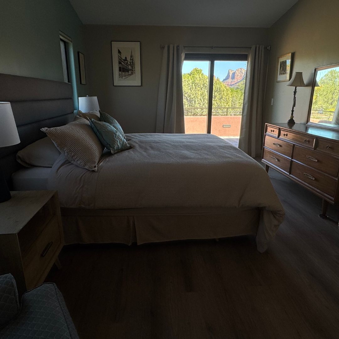 View from bed